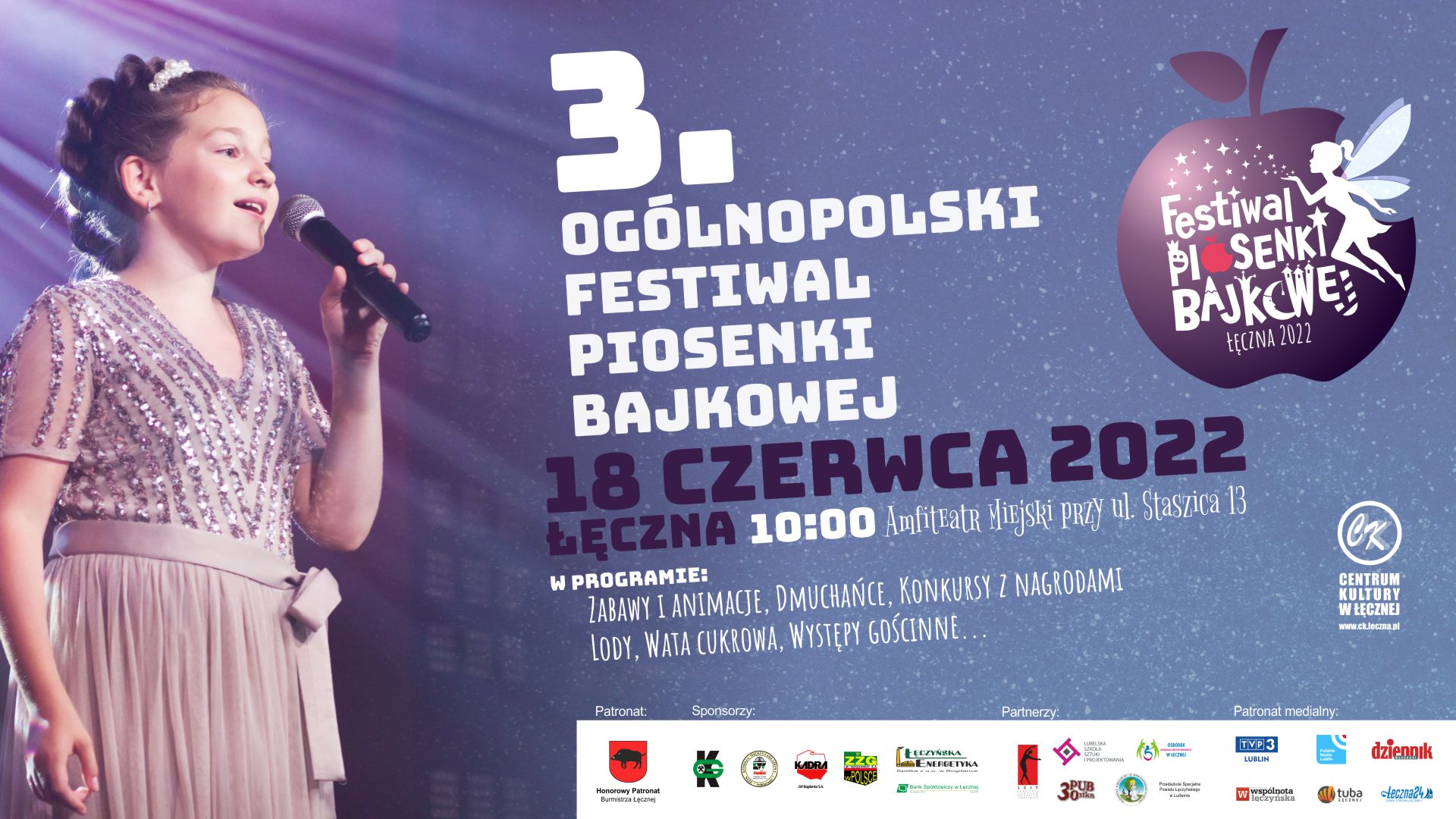 III Ogólnopolski Festiwal Piosenki Bajkowej - Łęczna 2022