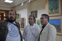 VII Międzynarodowy Plener Artystyczny - Łęczna 2011, wernisaż wystawy plenerowej