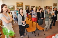 Wernisaż wystawy malarstwa Haliny Omiotek