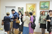 wernisaż wystawy twórczości członków PLAMY