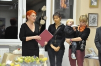 wernisaż wystawy twórczości członków PLAMY