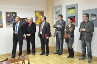 wernisaż wystawy twórczości członków PLAMY