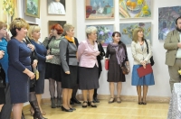 wernisaż wystawy twórczości członków PLAMY