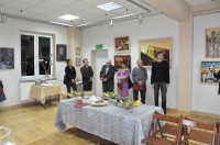 wernisaż wystawy twórczości członków PLAMY