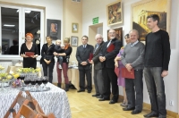 wernisaż wystawy twórczości członków PLAMY