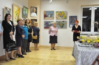 wernisaż wystawy twórczości członków PLAMY