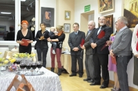 wernisaż wystawy twórczości członków PLAMY