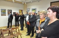 wernisaż wystawy twórczości członków PLAMY
