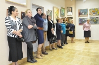 wernisaż wystawy twórczości członków PLAMY