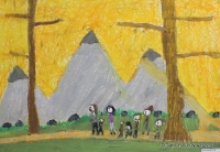 „ W barwach jesieni – A w górach już jesień ... ” konkurs plastyczny w Cycowie