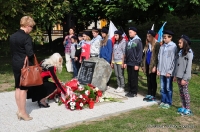 Uroczystość z okazji 75. rocznicy bitwy o most lubelski w Łęcznej