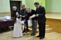 Wernisaż wystawy pokonkursowej XVIII Powiatowego Konkursu Plastycznego