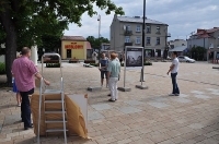 Wystawa fotografii na pl. Kościuszki