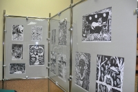 GRAFIKA - wystawa prac dzieci i młodzieży z Cycowa