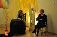 MAGDALENA MAŃKOWSKA  w GALERII ODK w Łęcznej