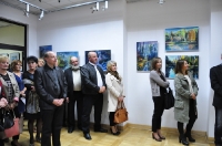 Wernisaż wystawy malarstwa Maryli Giszczak