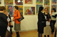 wystawa zbiorowa malarstwa Uczestniczek zajęc pracowni malarstwa sztalugowego w ODK