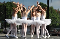 Jarmark Łęczyński - Dni Łęcznej 2016 (niedziela) - grupa baletu z CK