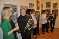 Wernisaż wystawy malarstwa uczestników zajęć w pracowni malarstwa sztalugowego