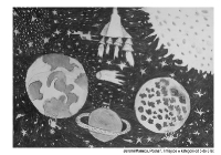 XI Ogólnopolskim Konkursie Rysunku Węglem pn.:”Kosmos”