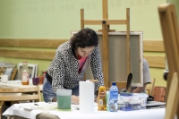 15. Międzynarodowy Plener Artystyczny-Artyści w trakcie pracy 