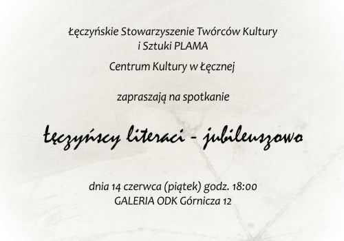 Literaci jubileuszowo