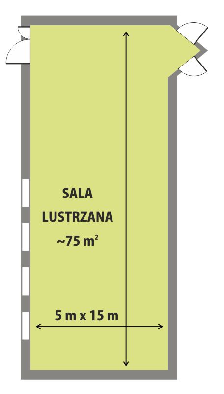 CK - sala lustrzana