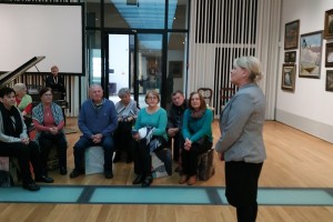 Wycieczka studentów Lubelskiego Uniwersytetu Trzeciego Wieku Filia w Łęcznej do Muzeum Narodowego w Lublinie