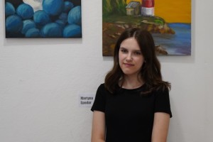 Otwarcie wystawy MŁODZIEŻ MALUJE