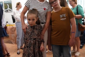 Otwarcie wystawy MŁODZIEŻ MALUJE
