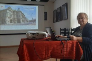 Spotkanie z uczestnikami Klubu 50 Plus działającego przy CK-Osiedlowym Domu Kultury w Łęcznej.