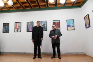 Wernisaż wystawy Stanisława Andrzeja Winiarskiego